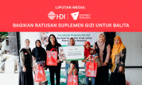 Liputan Media: HDI dan Dompet Dhuafa Bagikan Ratusan Suplemen Gizi untuk Balita