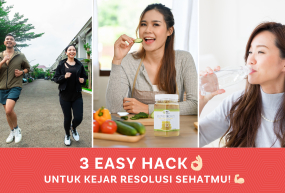 3 Easy Hack Kejar Resolusi Sehat!